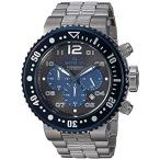 Invicta メンズ プロダイバー 52mm ステンレススチール クロノグラフ クォーツウォッチ シルバー (モデル:25074)［並輸51］