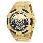 Invicta Men&amp;#39;s Bolt Quartz Stainless-Steel Strap, Gold, 30 Casual Watch ［並輸51］