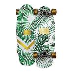新品・未使用・海外で人気ReDo Skateboard 24" x 7" Shorty Green Palm Cruiser Complete Skateboard for ［並行輸入品51］