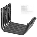 新品・送料無料Vahodegn ガレージ収納 高耐久フック 15インチ ジャンボアーム カヤックラック 壁取り付けカヌーハンガー 6個パック［並輸51］