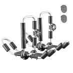 新品・送料無料LEADRACKS カヤックルーフラック カヌー/スキー/SUP/サーフボード/カヤックキャリア用 折りたたみ式Jバー 4イン1 両サイドルーフトップ［並輸51］