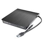 2-in-1 USB 3.0 Type-C 外付けブルーレイバーナープレーヤードライブ Windows 10 7 8 Vista Pro Home M［並輸51］