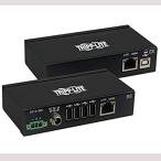 Tripp Lite USB Over Cat6 Extender Industrial 4-Port ESD Protection PoC TAA ［並輸51］