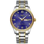 Watches for Men Luxury Diamond Business Classic Casual Analog Quartz Waterp［並輸51］