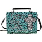 新品・送料無料Montana West Scripture Bible Verse Collection Top Handle Crossbody Handbag ［並輸51］