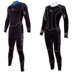 AQUALUNG（アクアラング） 5.5mm Pleasant Wet Suits プレザント・ウェットスーツ（手足首ファスナー付き） SF15フィンキーホルダー付き ダイビング