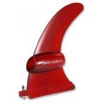 サーフィン Turbo Tunnel 9.5 Longboard Fin - Red