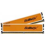 メモリ Crucial Technology BL2KIT12864AA80A 2GB Kit 1GBx2 Ballistix 240-Pin DIMM4-4-4-12 Unbuffered NON-ECC DDR2-800 2.0V DDR2 PC2-6400 Memory Module