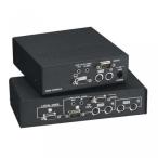 外付け機器 Black Box KVM Extender, VGA, PS2, RS232, Audio, Dual-Access, CATx