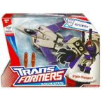 ロボット Transformers Animated Series Voyager Class 7 Inch Tall Robot Action Figure - Decepticon BLITZWING with Two Launching Missiles, Three