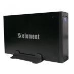 外付け HDD ハードディスク Element EN-3450-BK 3.5" USB 2.0 Aluminum External IDESATA Hard Drive Enclosure (Black) - Supports up to 2 Terabytes!