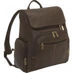 2 in 1 PC Le Donne Leather Distressed Leather Computer Backpack