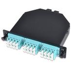 無線LAN機器 Signamax FCM-12LC-51M 10G Plug and Play Fiber Optic Optical Cassettes 12 Fiber (6-Duplex) LC 10G MM 50 ?m to 1 MTP (M) Cassette