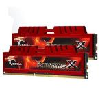 メモリ G.Skill F3-12800CL9D-8GBXL 8GB (2 x 4GB) DDR3 PC3-12800 RipjawsX Series for Sandy Bridge (9-9-9-24) Dual Channel kit Desktop Memory Module