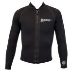 サーフィン Bare Mens 3mm Front Zip Sport Wetsuit Jacket (3X-Large)