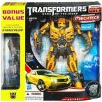 ロボット Transformers 3 Dark of the Moon Exclusive Leader Class Mechtech Action Figure Bumblebee Includes Deluxe Class Starscream Vehicle