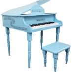 電子おもちゃ Crescent 30 Keys Teal Toy Grand Piano with Bench