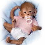 幼児用おもちゃ Coco So Truly Real Baby Monkey Doll - 16" by Ashton Drake
