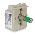 電子ファン SCHNEIDER ELECTRIC 9001KM35LG Green Lamp Module With Bulb