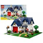 レゴ Lego Year 2010 Creator Series 3 in 1 Building Set #5891 - APPLE TREE HOUSE (or Tall Townhouse or Summer House) with Mail Box, Lawnmower, Outdoor