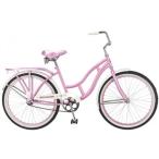乗り物おもちゃ Schwinn Destiny 24-Inch Cruiser Bicycle,Pink