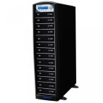 外付け機器 Vinpower SharkBlu 14 Target Blu-Ray DVD CD Stand-alone Duplicator + USB 3.0 + 500GB Hard Drive