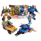 ロボット Hasbro Year 2008 Transformers Universe G1 Series Exclusive 2 Pack Robot Action Figure Set - AUTOBOT AMBUSH with Deluxe Class 6 Inch Tall