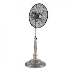 電子ファン Savoy House 18-SF-ES-13, Sleep Fan English Bronze 18" Floor Standing Fan with Switch Control