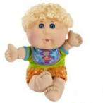 幼児用おもちゃ Cabbage Patch Kids Babies Fun to Feed- Caucasian Girl, Blond Hair, Blue Eyes