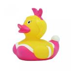 幼児用おもちゃ Lilalu Collector &amp; Baby Bunny Rubber Duck Bath Toy, 8 x 8cm