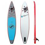 サーフィン Boardworks Inflatable Raven GreyRedWhite Paddle Board Equipment, 12'6"