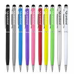 2 in 1 PC Stylus Pen, Cambond 10 pieces 2 in 1 Ballpoint Pen &amp; Slim Stylus Pen for Touch Screen Device(All Capacitive), iPhone 7, iPad, iPhone,