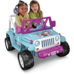 乗り物おもちゃ Fisher-Price Power Wheels Frozen Jeep Wrangler