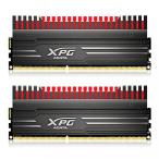 メモリ ADATA XPG V3 DDR3 2133MHz (PC3 17000) 16GB (8GBx2) Memory Modules, Red (AX3U2133W8G10-DBV-RG)