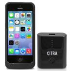 電源 Citra 2200mAh External Battery Case and C5 5600mAh Juice Pack for iPhone 5 5S 5C (Black + C5)