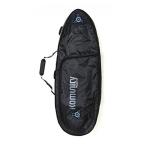 サーフィン Komunity Black KS Signature TripleQuad Lightweight Traveler Boardbag - 6 Foot