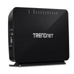 ルータ TRENDnet AC750 Wireless VDSL2ADSL2+ Modem Router, 200 Mbps VDSL Downstream Speeds, USB share ports, TEW-816DRM