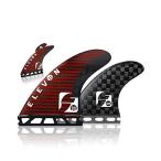 サーフィン Future Fins Elevon Carbon Kevlar Quad Surfboard Fin Set with rear fins