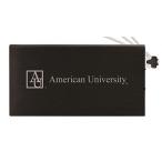 電源 8000 mAh Portable Cell Phone Charger-American University -Black