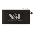 電源 8000 mAh Portable Cell Phone Charger-Norfolk State University -Black