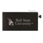 電源 8000 mAh Portable Cell Phone Charger-Ball State University -Black