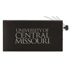 電源 8000 mAh Portable Cell Phone Charger-University of Central Missouri -Black