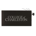 電源 8000 mAh Portable Cell Phone Charger-College of Charleston-Black