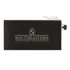 電源 8000 mAh Portable Cell Phone Charger-Southeastern Louisiana University -Black