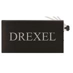電源 8000 mAh Portable Cell Phone Charger-Drexel University -Black
