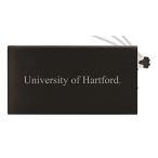 電源 8000 mAh Portable Cell Phone Charger-University of Hartford-Black