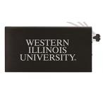 電源 8000 mAh Portable Cell Phone Charger-Western Illinois University -Black