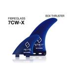 サーフィン Surfboard Longboard Box Fin Shpaers Fins Fibreglass 7"cw + Cw-x