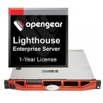 外付け機器 Opengear Lighthouse Enterprise Server with 100 Appliance License - 1 Year Subscription Contract