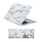 2 in 1 PC TOP CASE - Marble Pattern Hard Case Cover + Keyboard Cover for Macbook Air + TopCase Mouse Pad